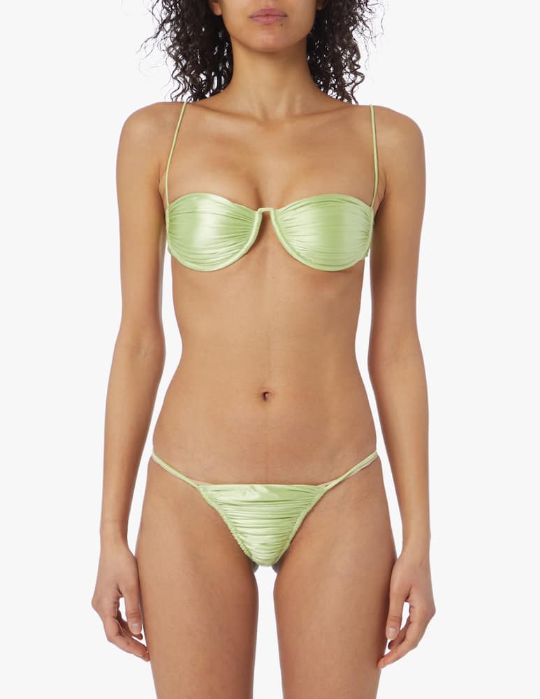 rinascente Isa Boulder Top bikini - green
