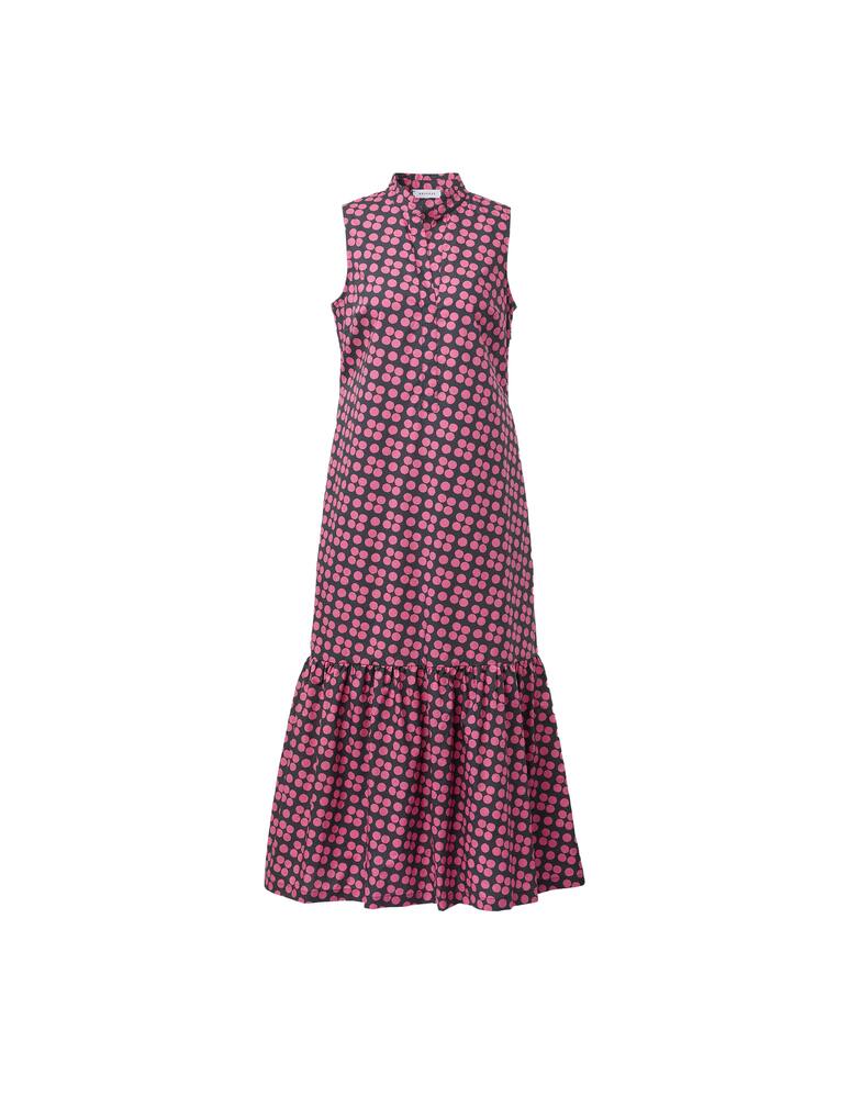 rinascente Rosso35 Abito maxi  in cotone - rosa