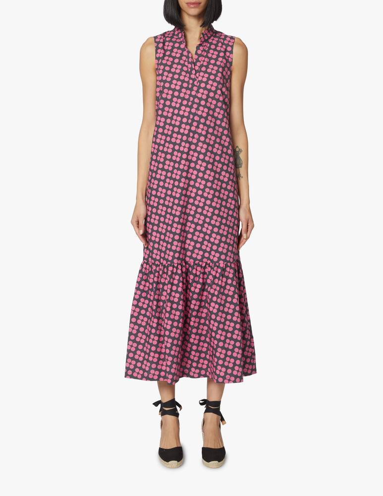 rinascente Rosso35 Abito maxi  in cotone - rosa