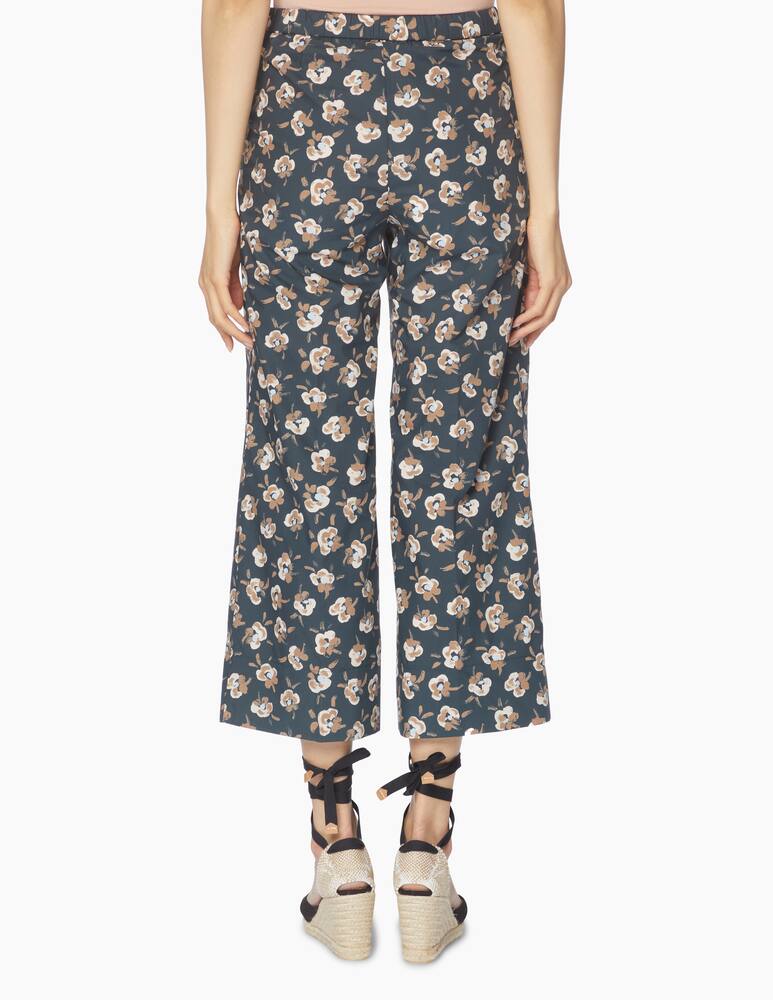 rinascente Rosso35 Pantaloni culotte in cotone - petrolio