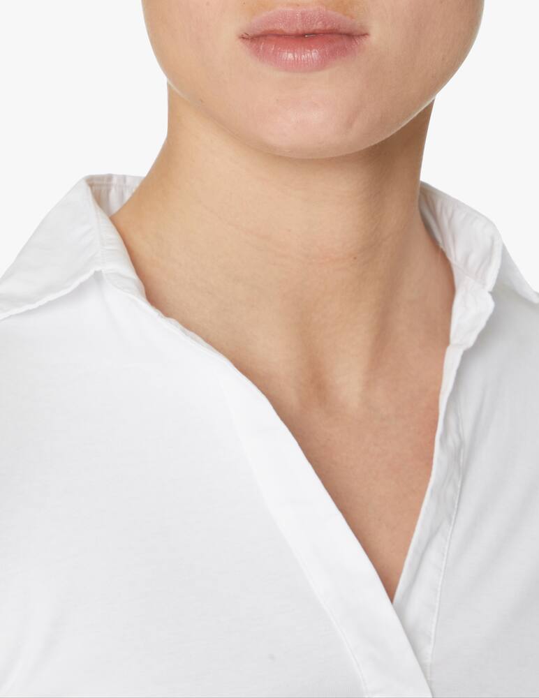 rinascente Rosso35 Maglietta a manica 3/4 - bianco