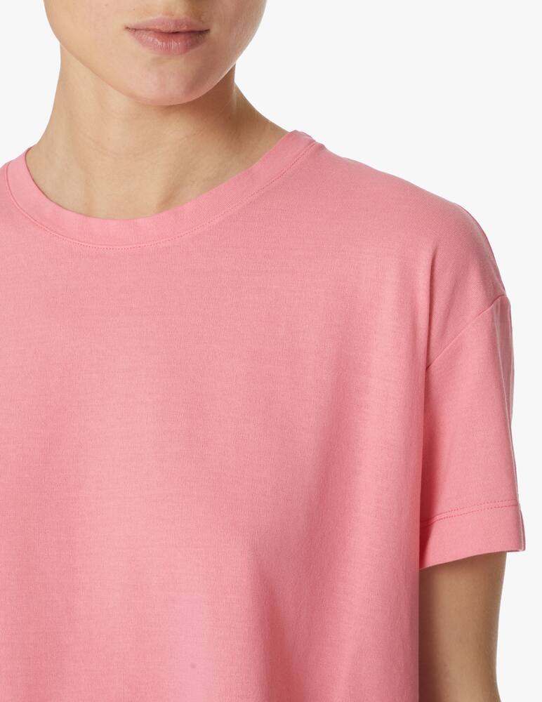 rinascente Rosso35 Cotton boxy t-shirt - pink