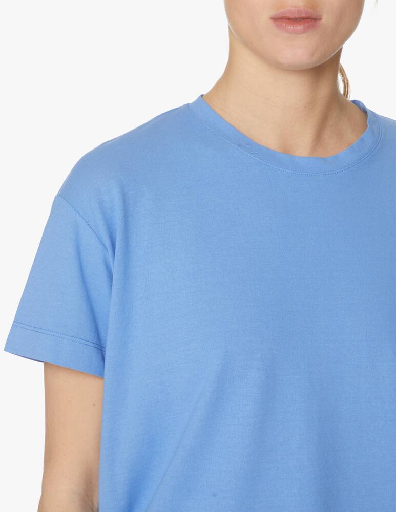 rinascente Rosso35 Cotton boxy t-shirt - light blue