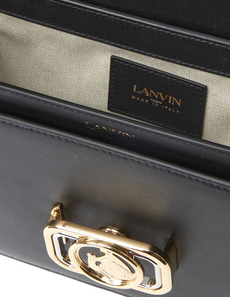 rinascente Lanvin Borsa Swan box in pelle di vitello