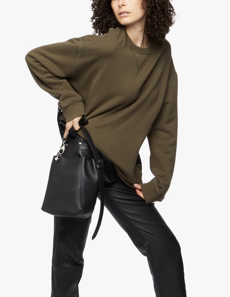 rinascente Lanvin Medium Hook bucket bag