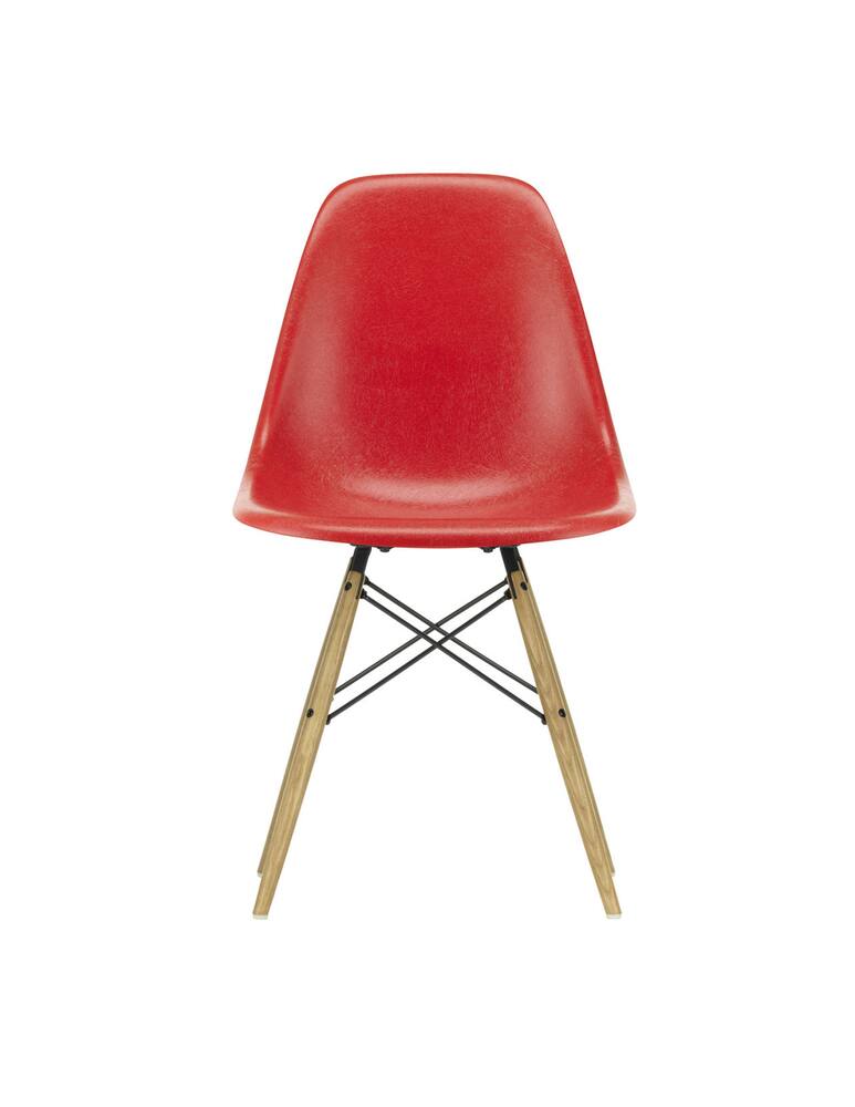 rinascente Vitra Eames Fiberglass Chair DSW - Red