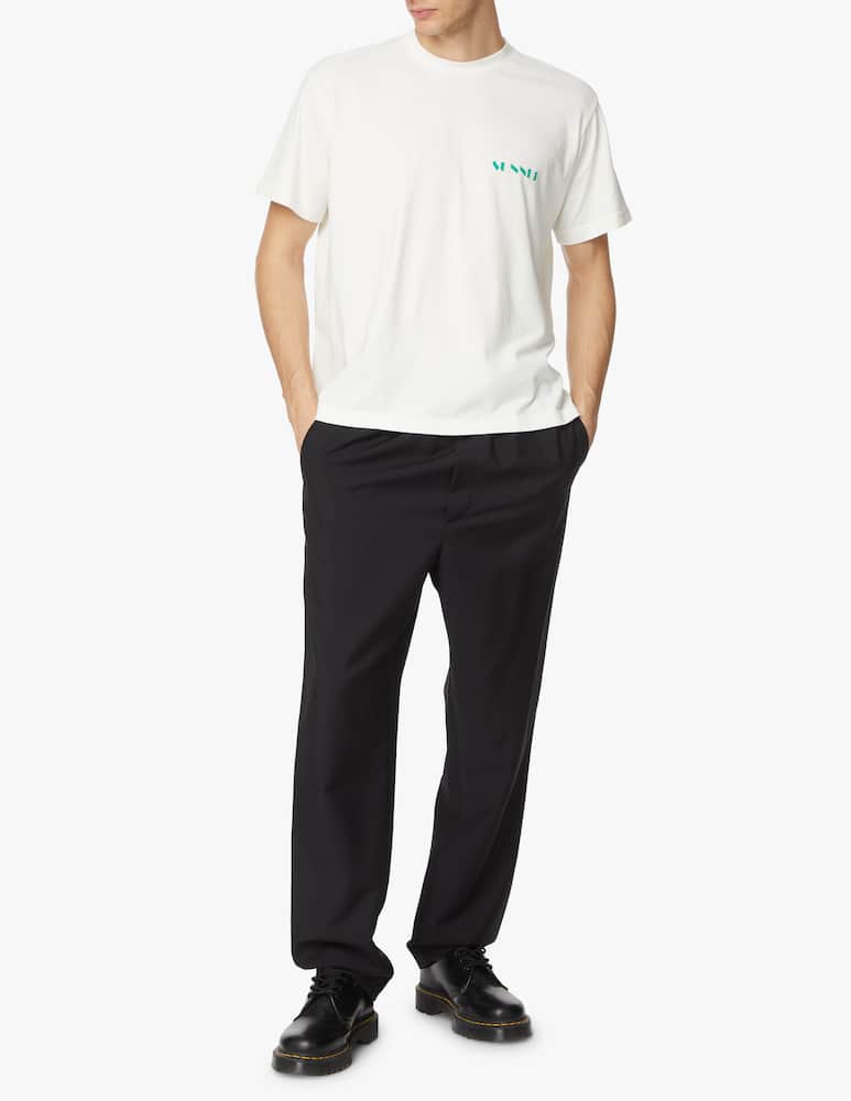 rinascente Sunnei Classic t-shirt mini logo jersey - white