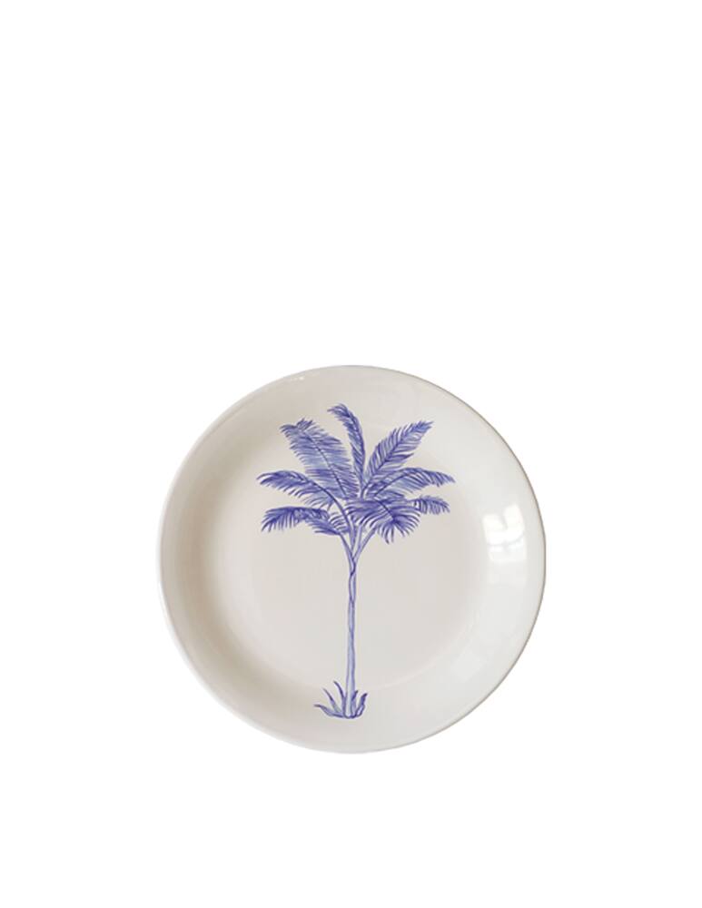 rinascente B.F.A. Kamarina XXX Palma Dattilifera Piatto Frutta - Bianco