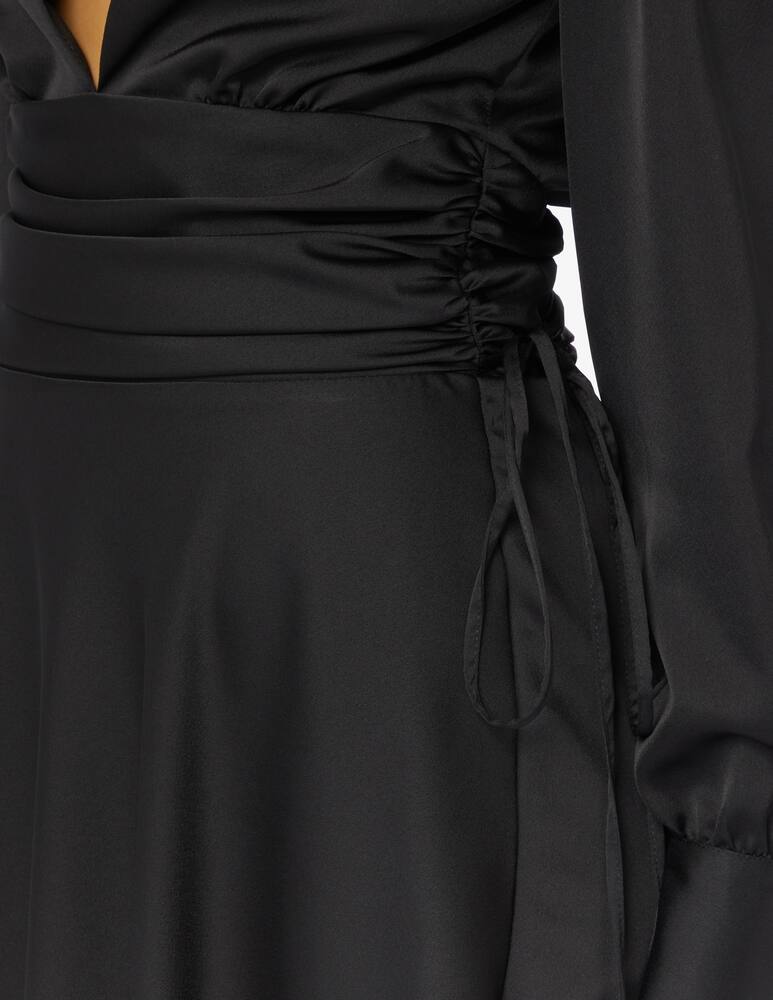 rinascente Nineminutes Satin mini dress