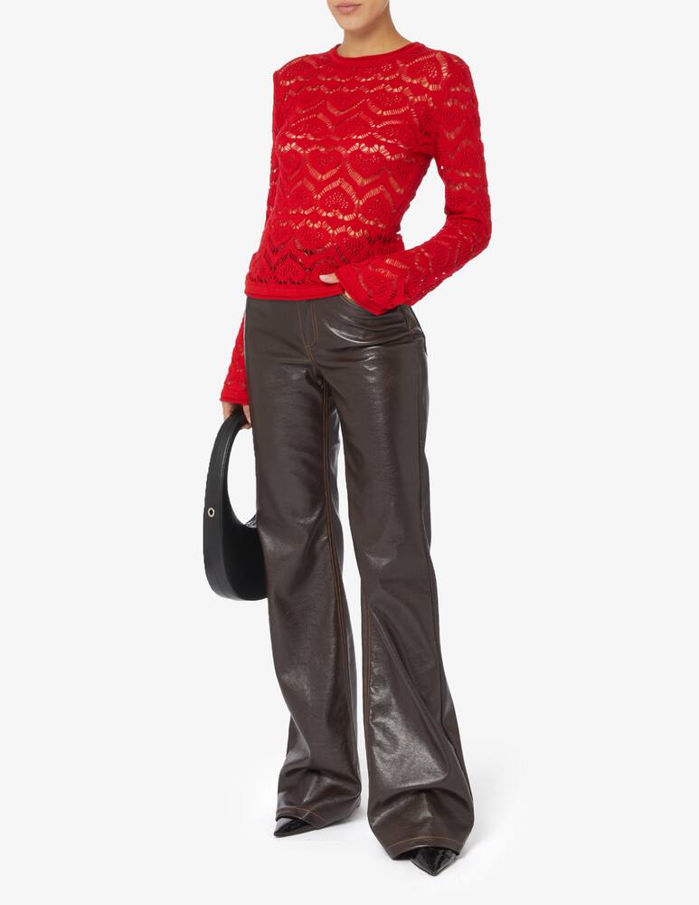 rinascente Nineminutes Pantoni flare similpelle