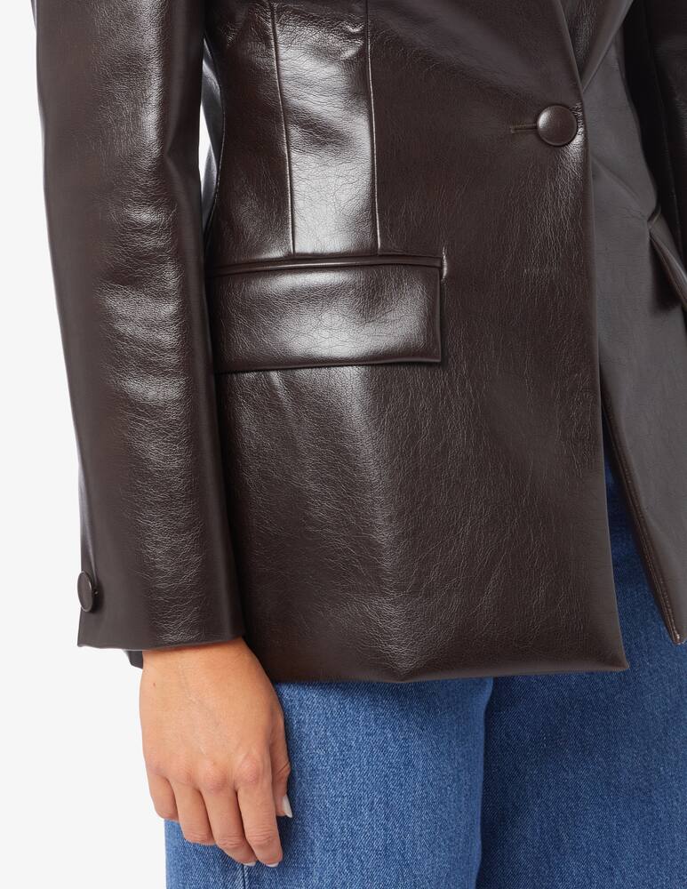 rinascente Nineminutes Faux leather jacket