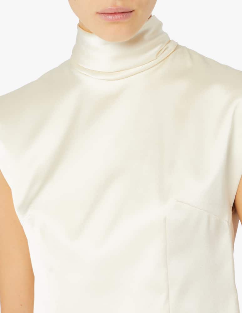 Nineminutes Top in raso Bonnie - immagine 4 Nineminutes Top in raso Bonnie - immagine 4