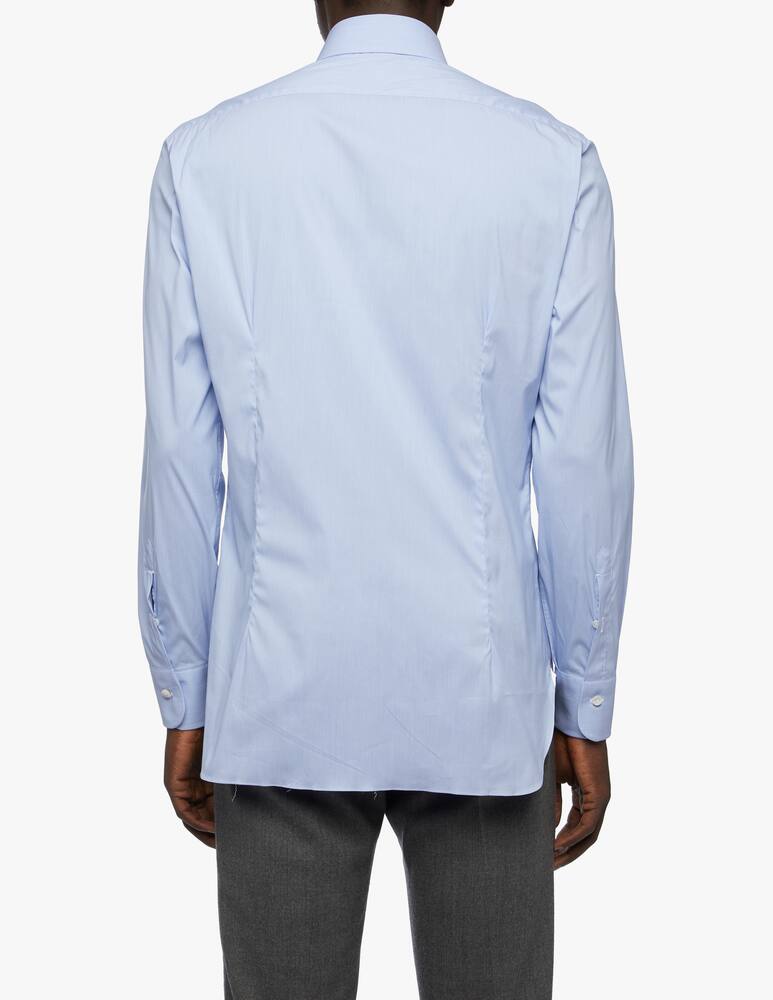 rinascente Barba Napoli Fil A Fil Stretch Slim Shirt