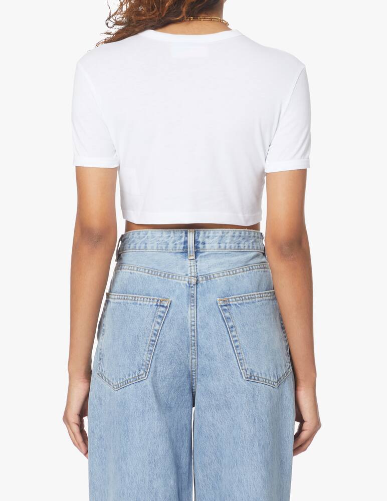 rinascente Chiara Ferragni Cropped t-shirt - white