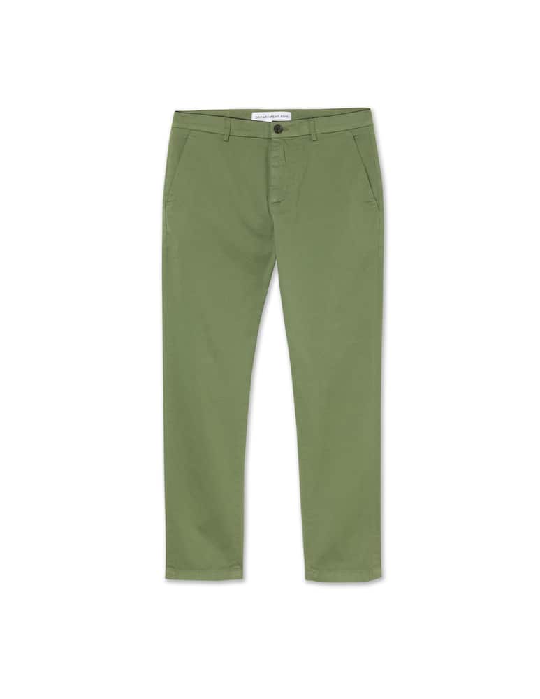 rinascente Department 5 Gabardine prince trousers - green