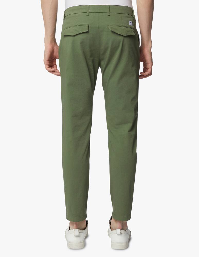 rinascente Department 5 Gabardine prince trousers - green