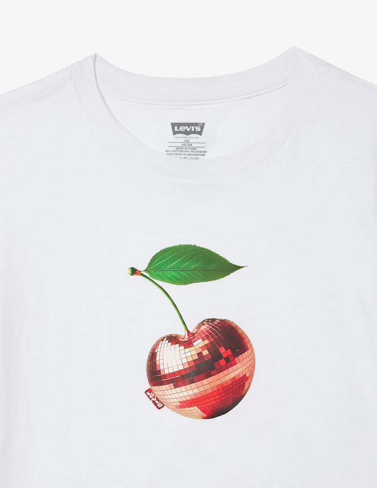 rinascente Levi's T-shirt disco cherry stampa