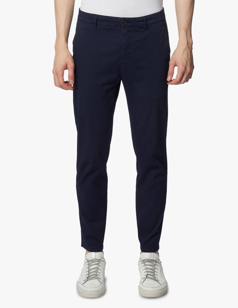 rinascente Department 5 Gabardine prince trousers - blue