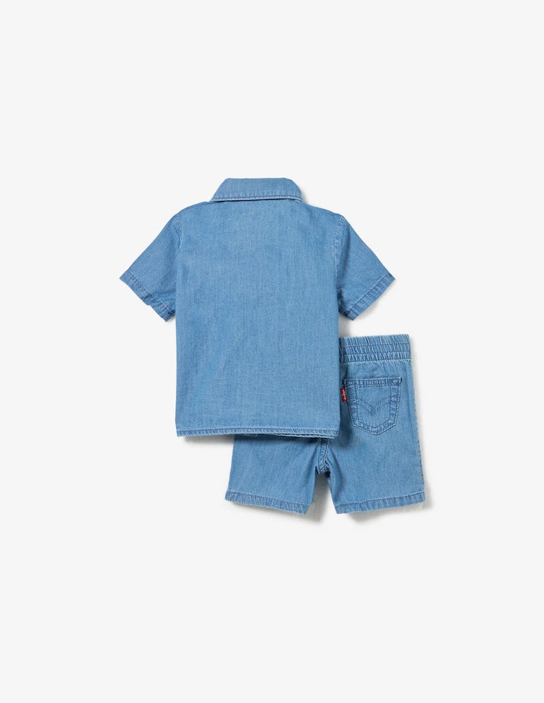rinascente Levi's Set camicia e shorts jeans