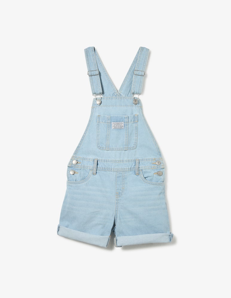 rinascente Levi's Classic denim short dungarees