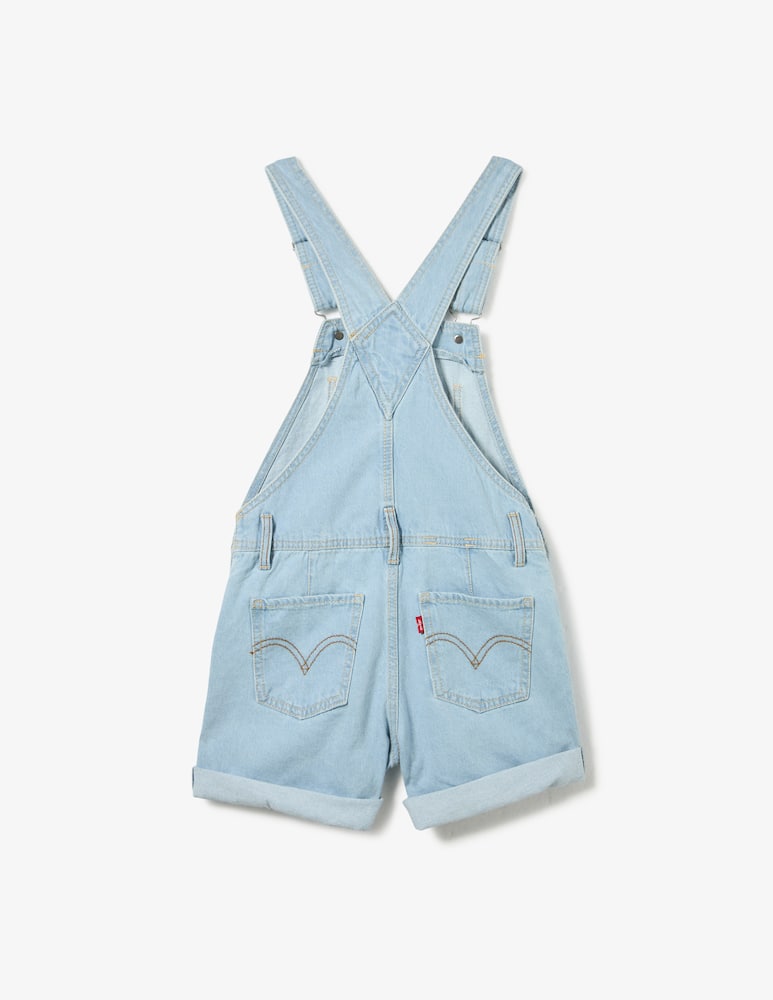 rinascente Levi's Classic denim short dungarees