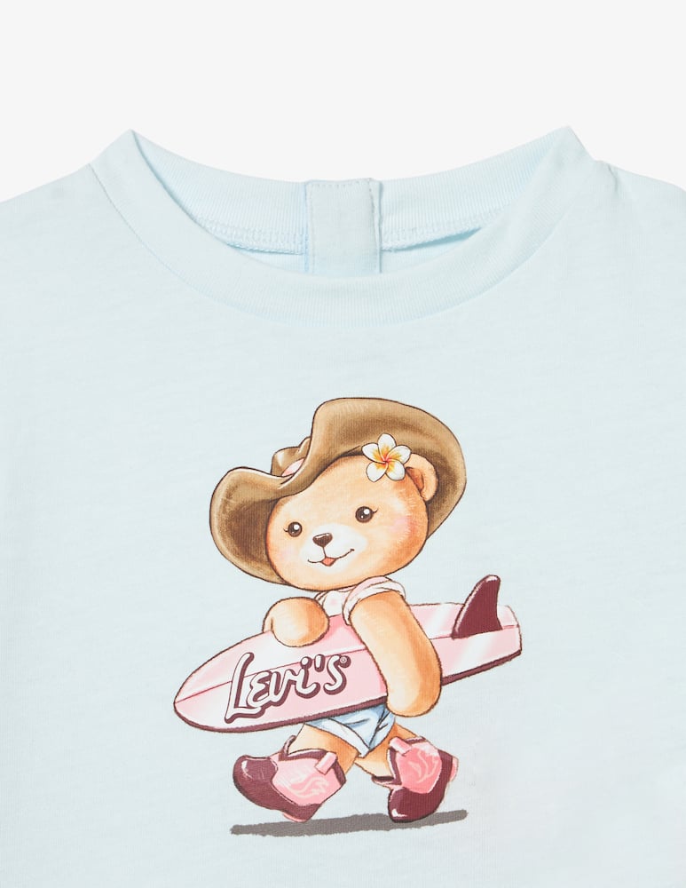 rinascente Levi's Set t-shirt e short plissé