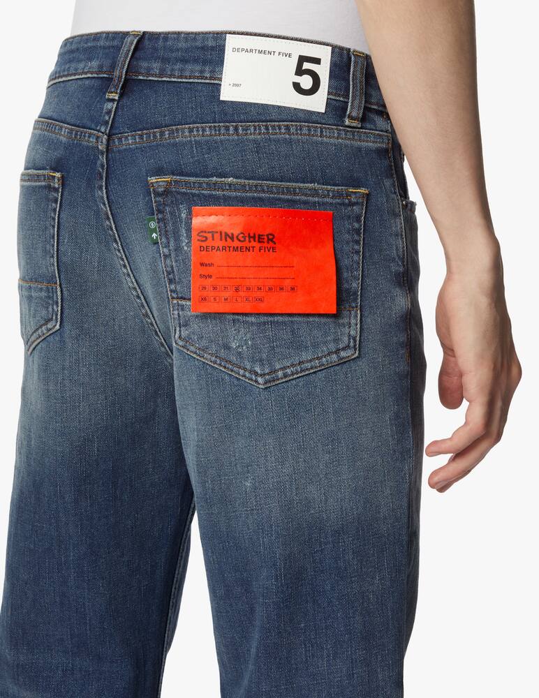 rinascente Department 5 Stingher medium washed jeans - blue