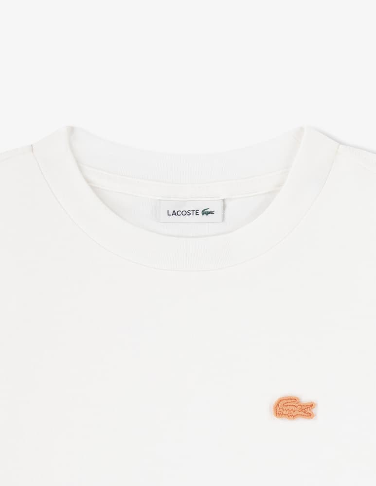 rinascente Lacoste T-shirt grafica a righe
