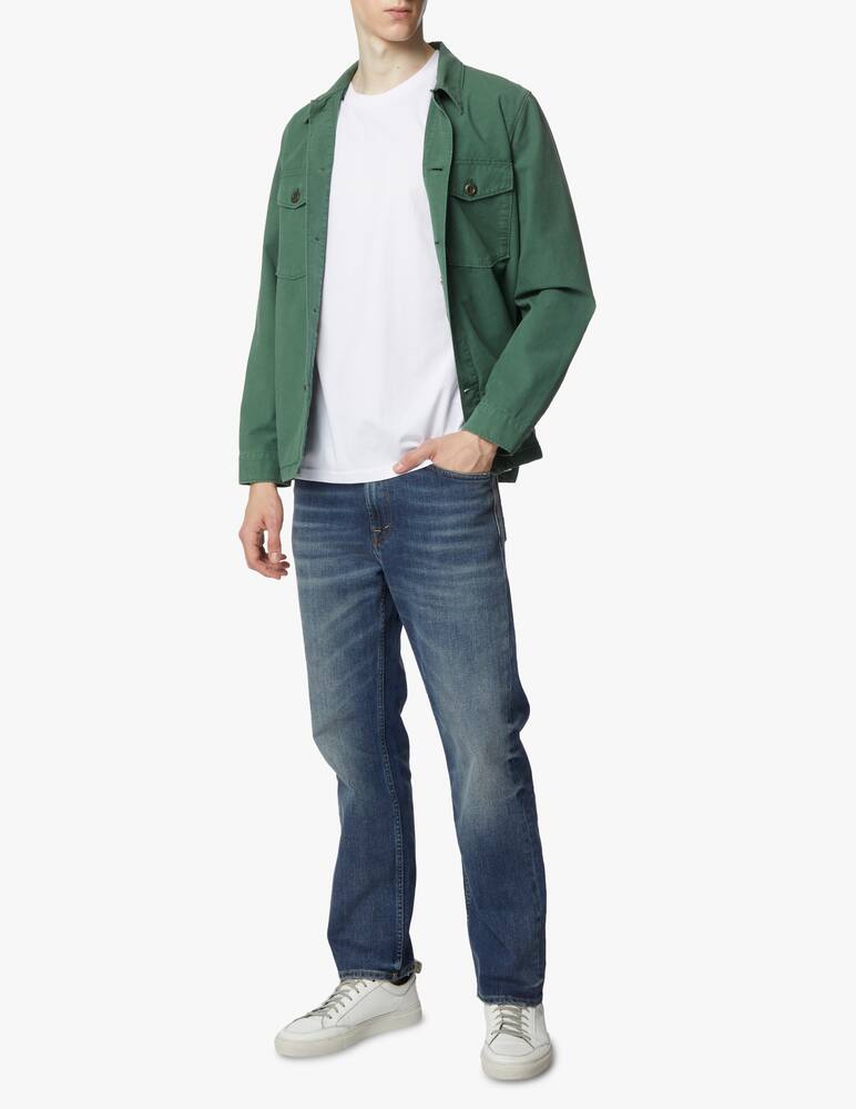 rinascente Department 5 T-shirt in cotone con logo grande - bianco