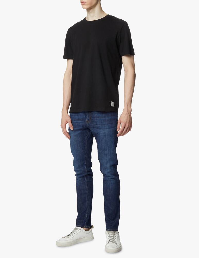 rinascente Department 5 Cotton t-shirt with big logo - black