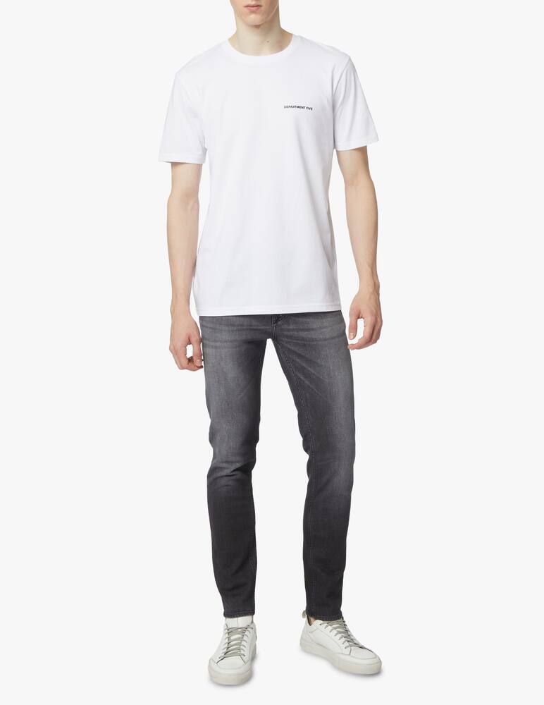 Department 5 Cotton t-shirt with logo on the chest - white - picture 2 Department 5 Cotton t-shirt with logo on the chest - white - picture 2