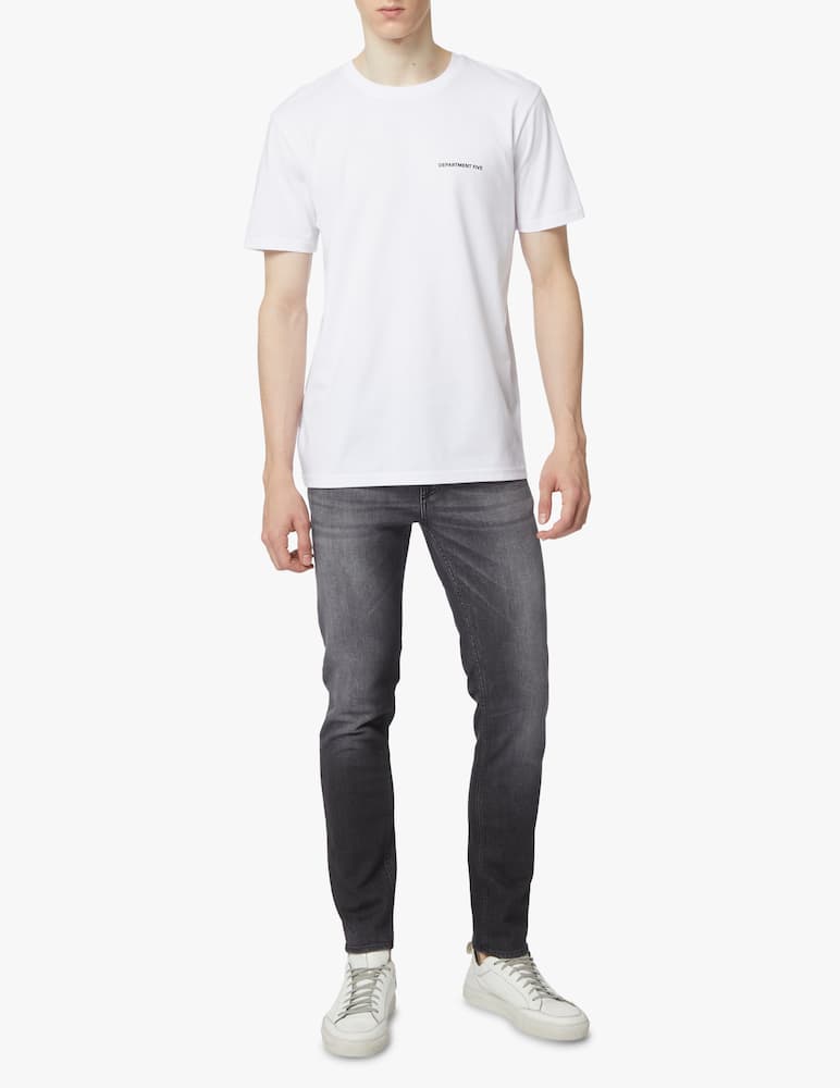 rinascente Department 5 Cotton t-shirt with logo on the chest - white