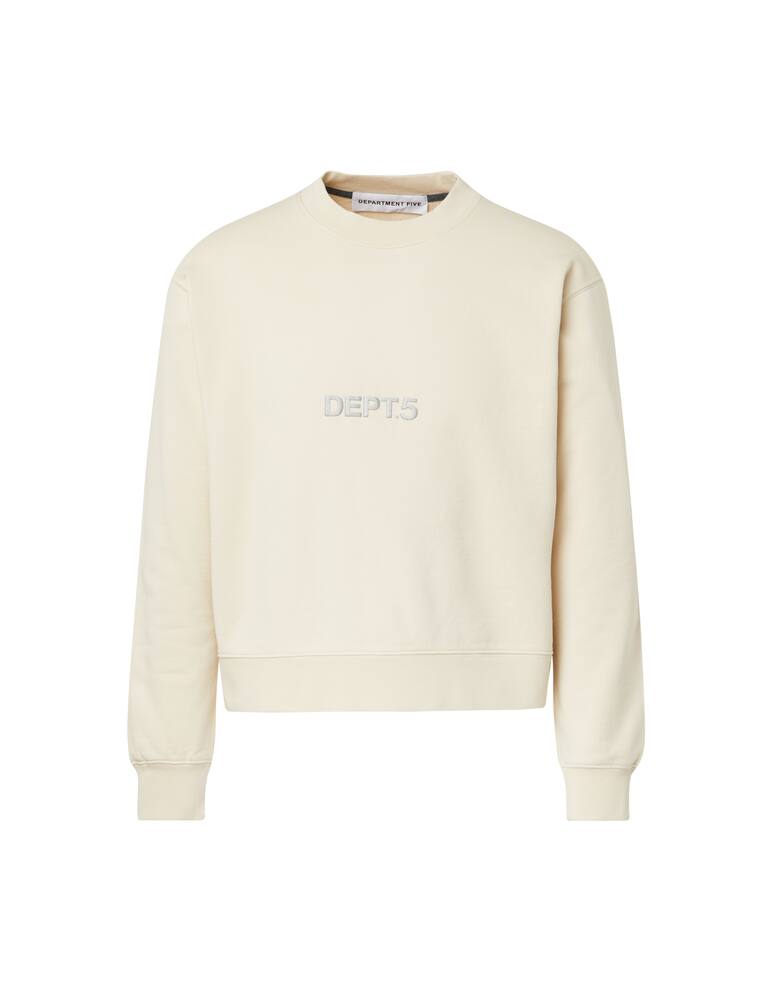 rinascente Department 5 Sweatshirt with logo - beige