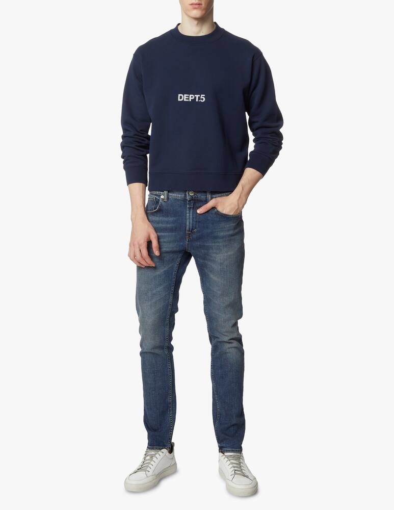 rinascente Department 5 Sweatshirt with logo - blue
