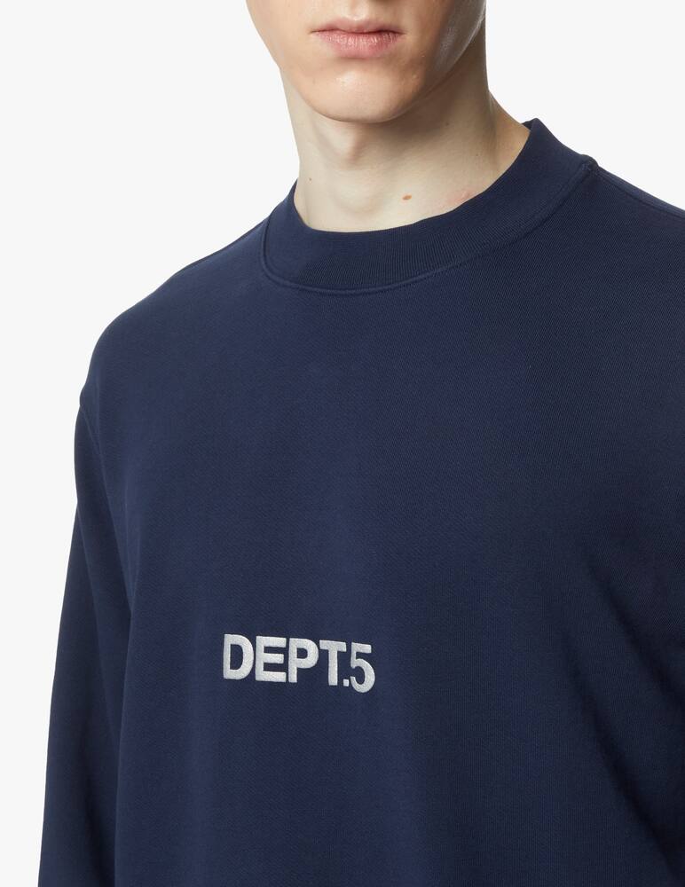 rinascente Department 5 Sweatshirt with logo - blue