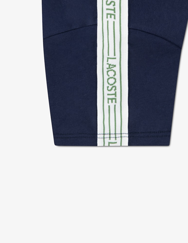 rinascente Lacoste T-shirt con bande logo Lacoste