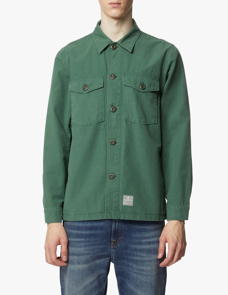 Department 5 Giacca di jeans broz militare - verde - immagine 1 Department 5 Giacca di jeans broz militare - verde - immagine 1