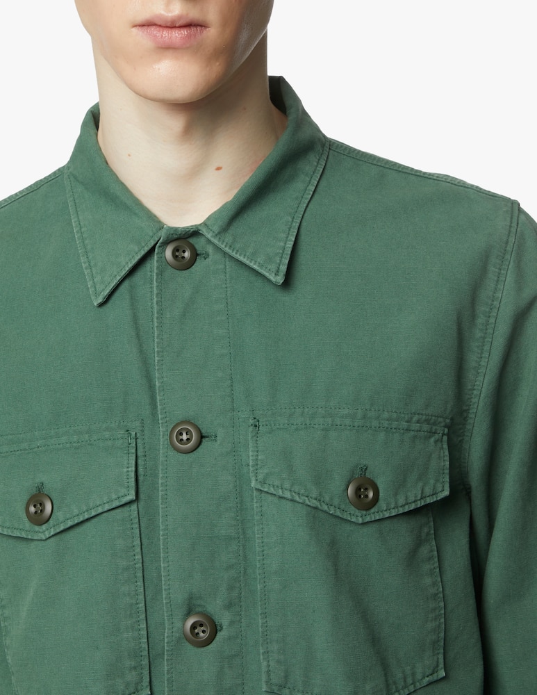 Department 5 Giacca di jeans broz militare - verde - immagine 4 Department 5 Giacca di jeans broz militare - verde - immagine 4