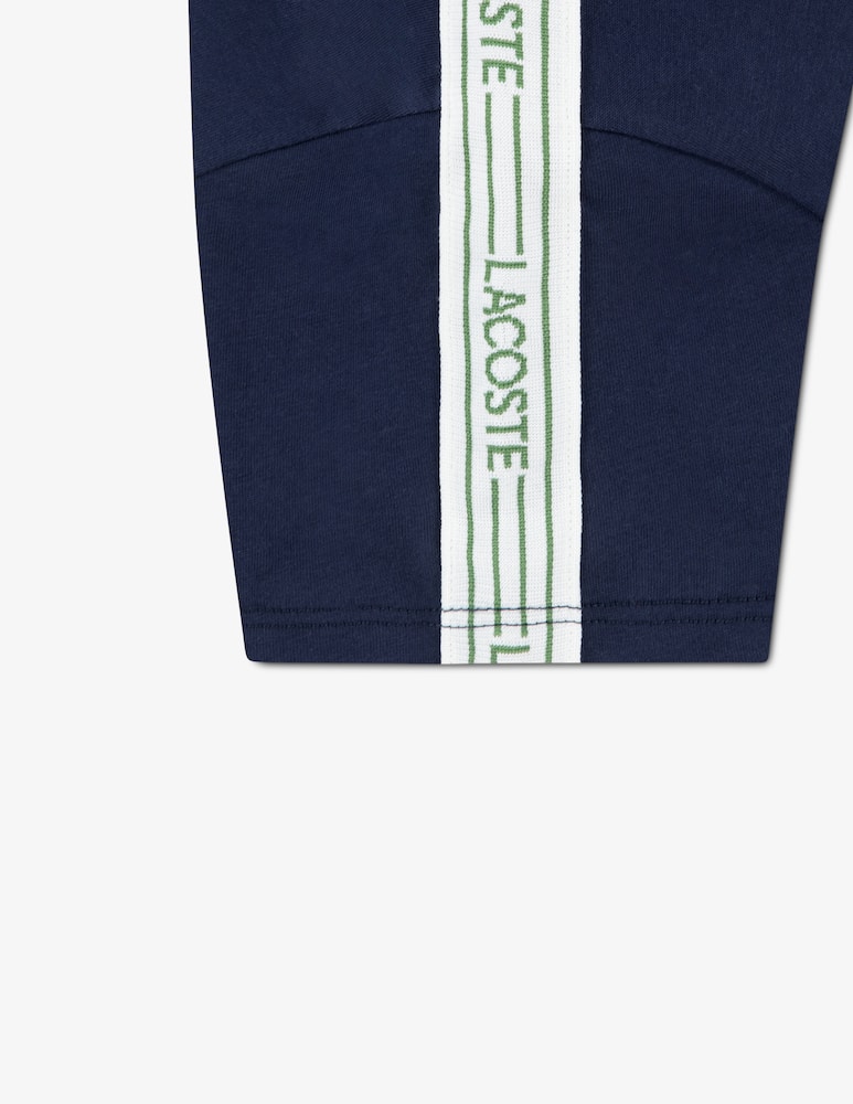 rinascente Lacoste T-shirt con bande logo Lacoste