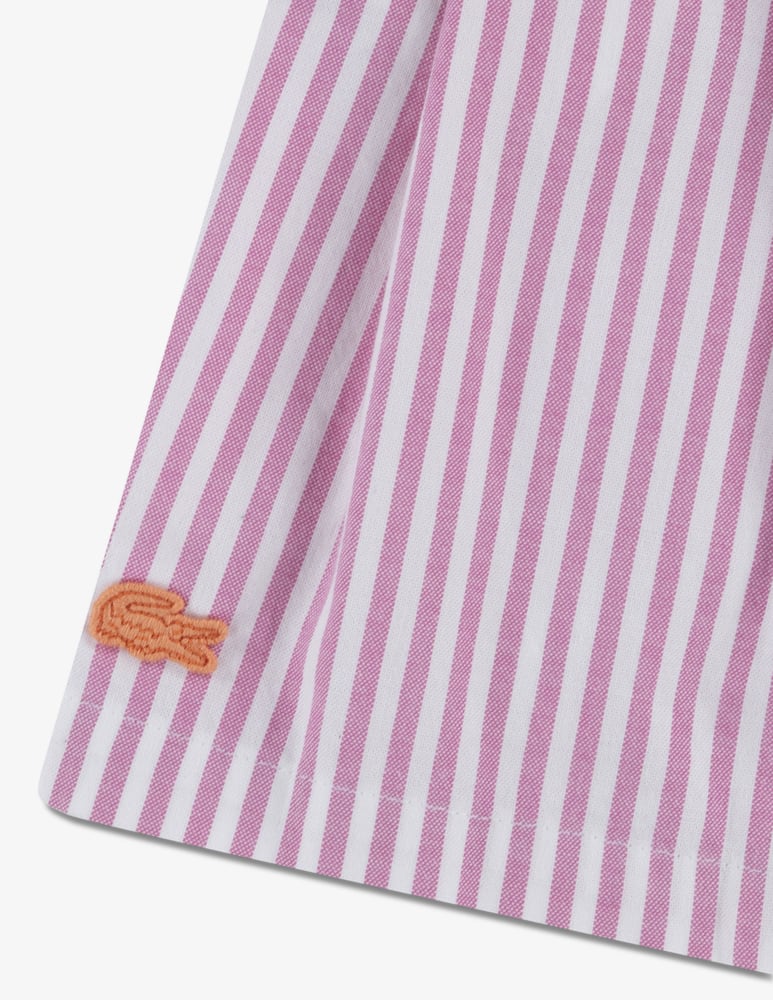 Lacoste Shorts con pinces a righe - immagine 2