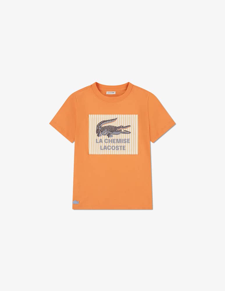 rinascente Lacoste T-shirt con maxi logo