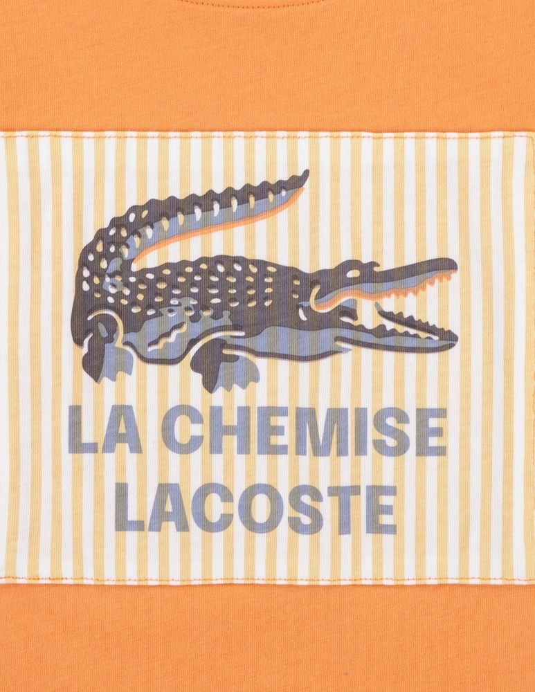 rinascente Lacoste T-shirt con maxi logo