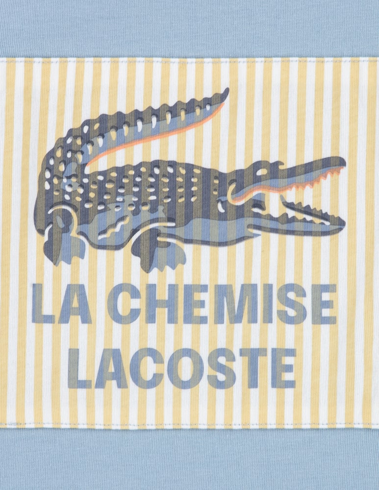 rinascente Lacoste T-shirt con applica Lacoste