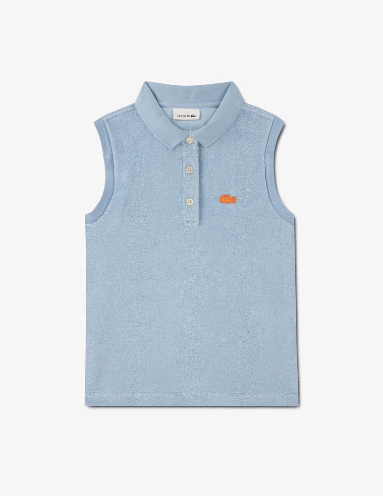 rinascente Lacoste Polo senza maniche terry