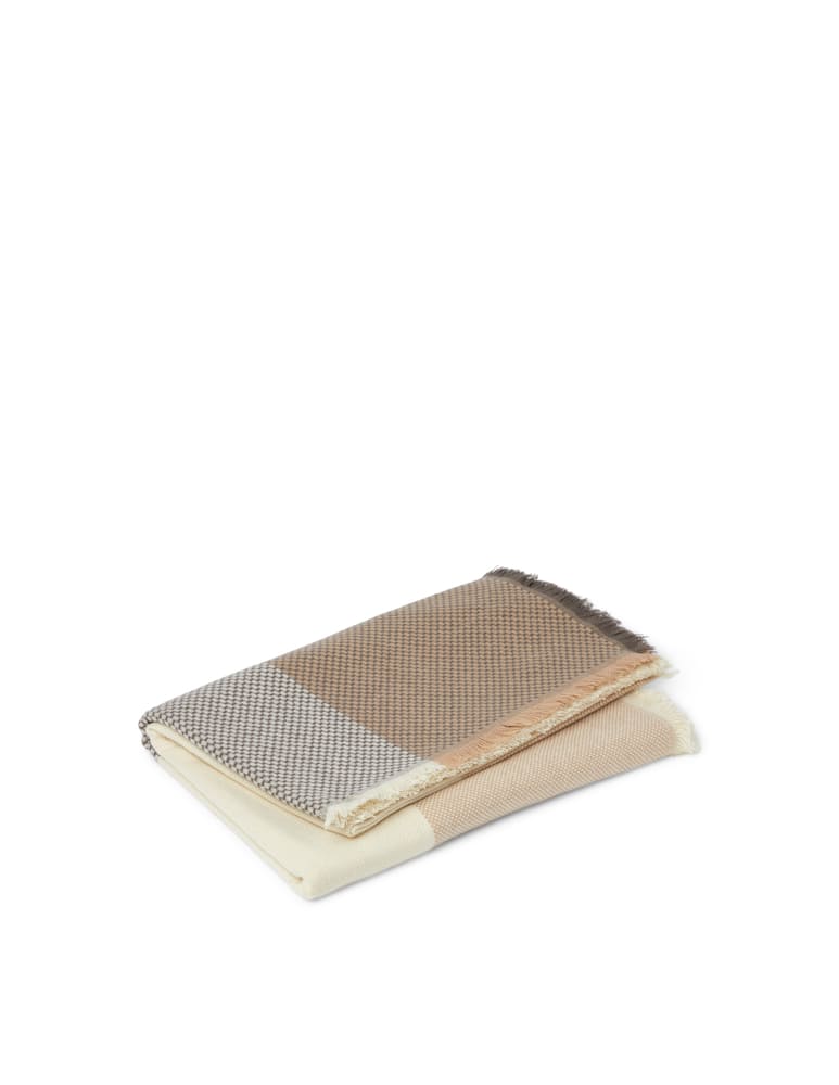 rinascente Agnona Cashmere Check Natte' Coperta 140x180