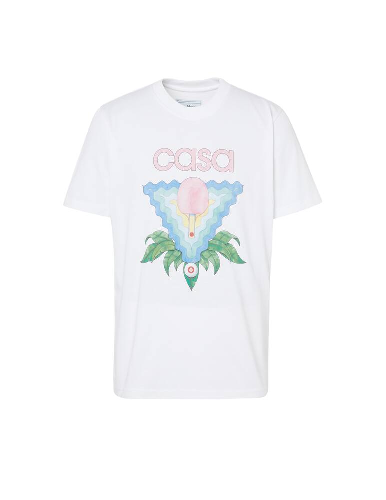 rinascente Casablanca Jersey print t-shirt - multi