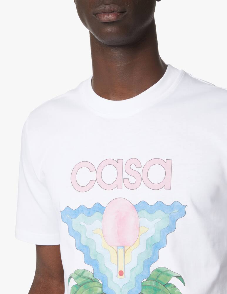 rinascente Casablanca Jersey print t-shirt - multi