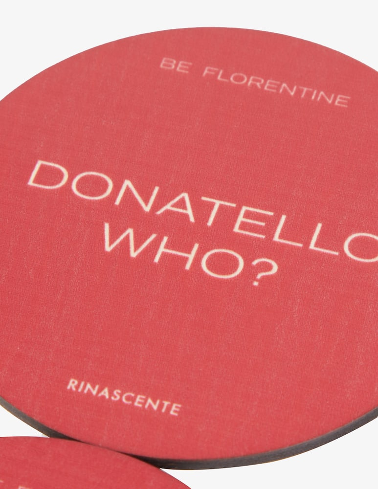 Rinascente Wooden Coasters Set "Be Florentine" - picture 3 Rinascente Wooden Coasters Set "Be Florentine" - picture 3