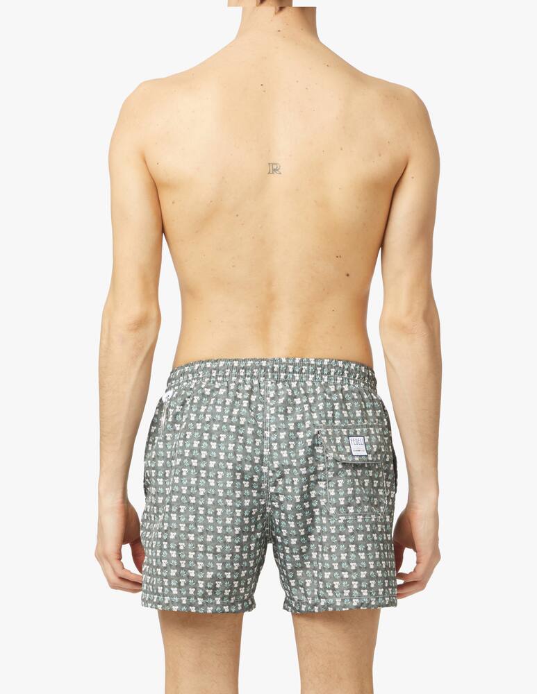 rinascente Fedeli Costume madeira stampato - verde