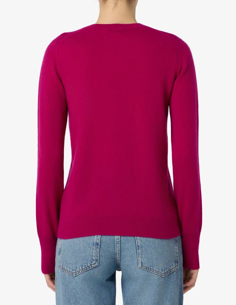 rinascente Pure Cashmere Basic crew neck long sleeve tee